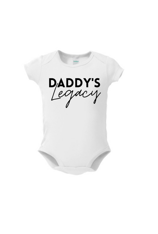 Daddy's Legacy Baby Onesies