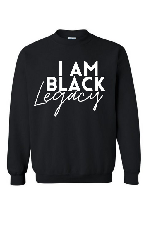 Classic Black Legacy Unisex Sweatshirts