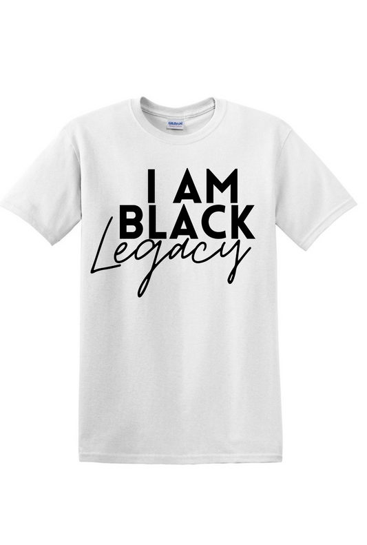 Black Legacy Classic Unisex Short Sleeve T-Shirts